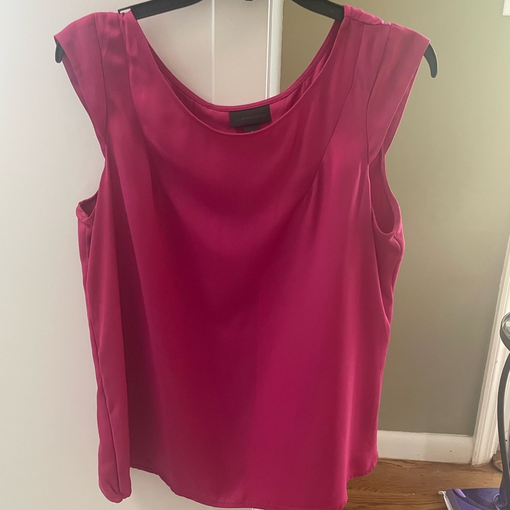 Worthington Pink Blouse Size L